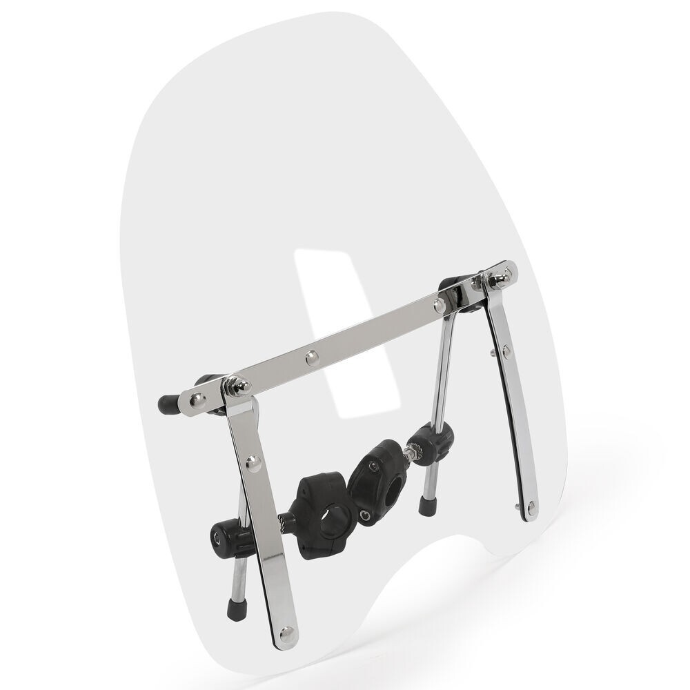 Clear Universal motorcycle windshield for Harley Honda Suzuki Yamaha