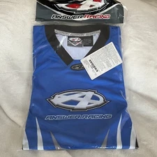Answer Racing Vintage Jersey Men’s XXL 2XL Blue Motocross Rider Dirt Bike Riding