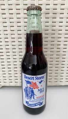 **Gedenkflasche Desert Storm Dr Pepper**