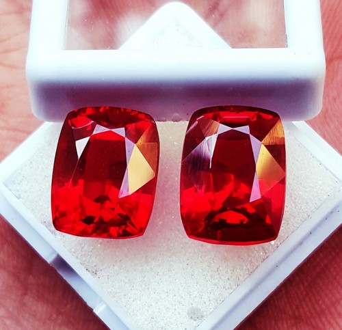 Rubino Rosso medio naturale da 0.78 ct, Forma a pera, VS-SI