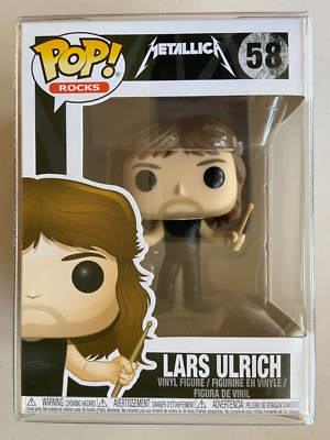 Funko Pop Rocks Metallica Lars Ulrich #58 | eBay