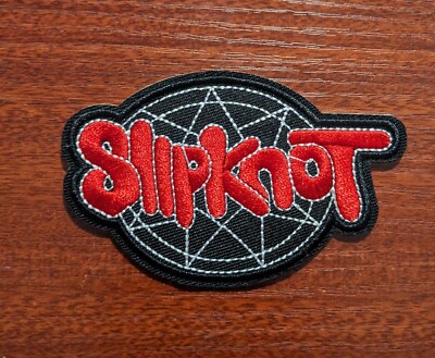 Slipknot Band Patch Heavy Metal Rock Goth Punk Embroidered Iron On 2.5x3.5''