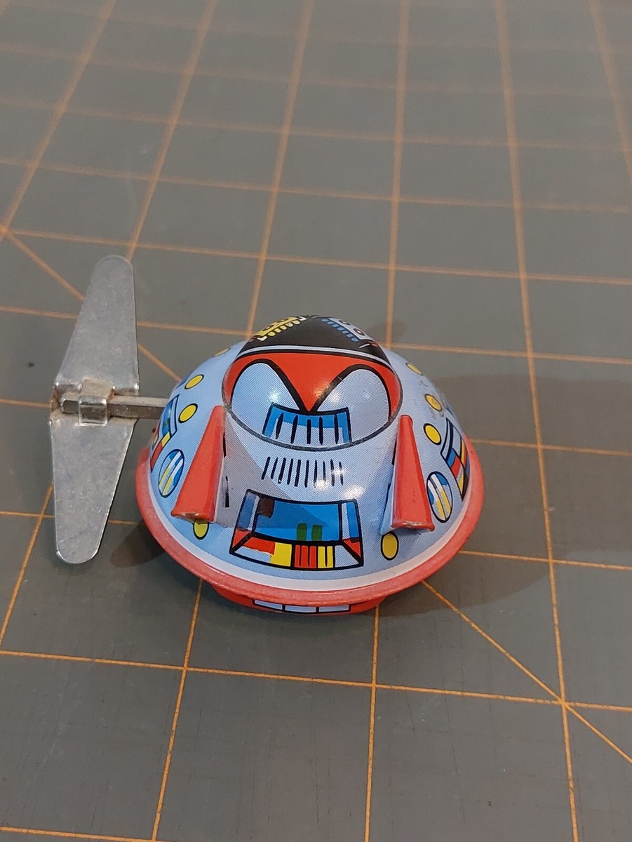 Yonezawa UFO Surveyor Tin Wind Up Toy Japan Z-15 | eBay