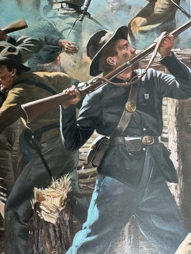 Don Troiani - Allatoona Pass - Collectible Civil War Print - COA - Picture 8 of 9