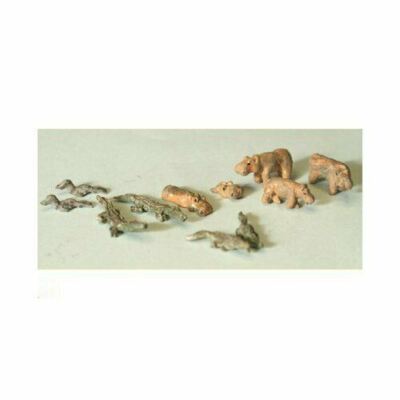 Water Based Animals N scale - Unpainted Langley NZ3