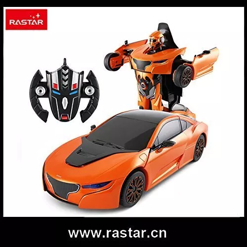 Rastar Transformable Transforming R C Car 74720 1 14 2.4Ghz RS Brand New