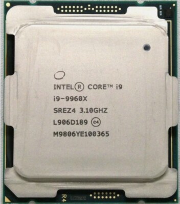 Intel Core i9-9960X LGA2066 X-Series16 Cores 3.1GHz up to 4.40GHz CPU Processor