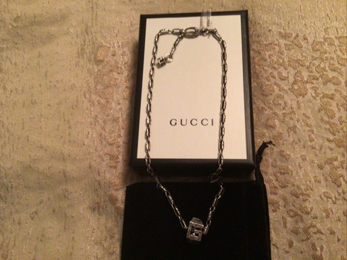 BOX AUTHENTIC GUCCI G CUBE STERLING 