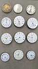 Movements Waltham, Elgin, Railway, Hamilton+ Lof Of 12 Antique Pocket Watch
