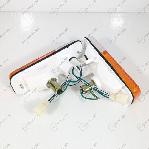 Par de luces intermitentes para parachoques Honda Accord 86 87 88 89 Prestige - Imagen 4 de 8