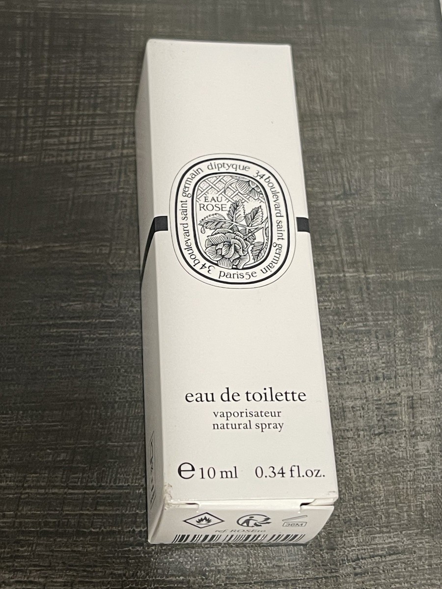 Diptyque Eau Rose Eau de Toilette 0.34 Oz 10 mL Travel Spray