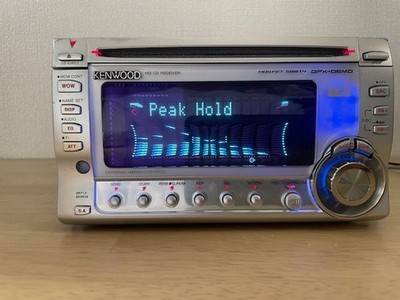 KENWOOD DPX-06MD 2DIN CD MD Player Operation Confirmed Very Good