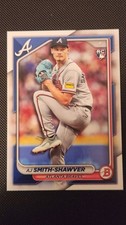 AJ Smith-Shawver 2024 Bowman #63 Atlanta Braves Rookie RC