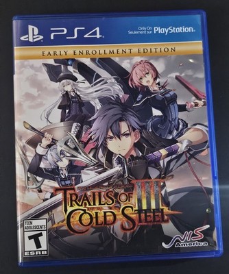 The Legend of Heroes: Trails of Cold Steel III (PlayStation 4, 2019) *CIB*