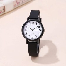 fashion simple silicone band quartz boys girls students Watch Toys for Kids