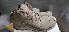 Salomon XA PRO 3D Goretex UK MOD Brown  12.5 New. UK Based SF Issue Combat Boots