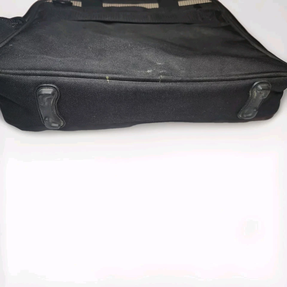 Vintage Honda Laptop Computer Bag Travel Case Motor Company Black White - Image 3 of 4