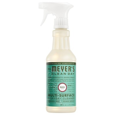 Mrs Meyers Clean Day Multi-Surface Everyday Cleaner Basil Scent 16oz Bottle