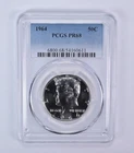 1964 Kennedy Half Dollar PR68 PCGS Blue Label *2205