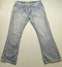 Rock N Roll Blue Jean’s Men’s 37x32 Denim Western Pistol Bootcut Cowboy Classic