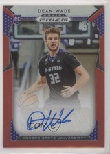 2019-20 Panini Prizm Draft Picks Red Dean Wade #113 Auto 5w7