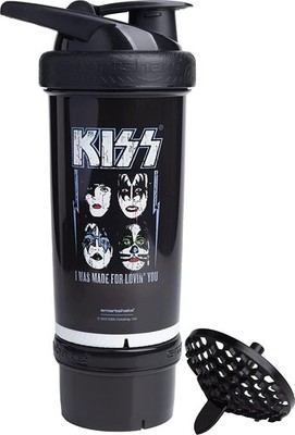 SmartShake Revive Shaker 750ml �� Rock Band Edition AC/DC & KISS �� Schwarz