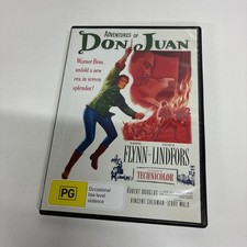 Adventures of Don Juan DVD 1948 Errol Flynn Viveca Lindfors Technicolor