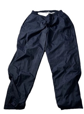 Reebok Vintage Blue Mens Sport Pants Track Sz-L  Baggy