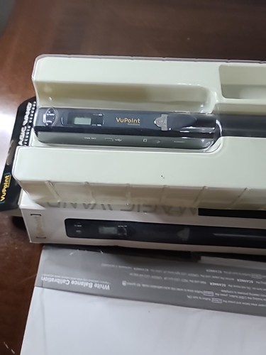 New Sealed VuPoint Magic Wand PDS-ST415-VPS-BX3 Portable Handheld 900DPI Scanner - 第 1/6 張圖片