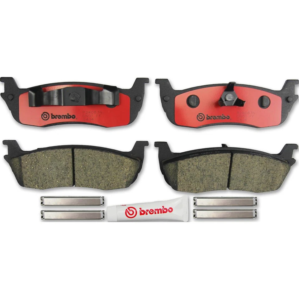 Brembo Front & Rear Ceramic Brake Pads Set Kit for Ford F-150 Lincoln Blackwood - Image 4 of 4