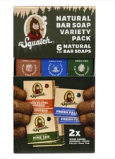 NWD Dr. Squatch Natural Bar Soap 5-Pack, 5 oz READ CONDITION