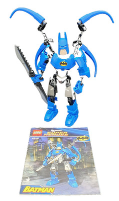  LEGO Buildable Figures: DC Comics Super Heroes: 4526: Batman + Bauanleitung 