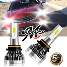 LED Headlight Kit Low Beam Bulbs 10000lm White For Chevrolet Impala 2000-2005