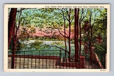 Clarksville TN-Tennessee, Scenic View Dunbar Lake, Antique Vintage Postcard