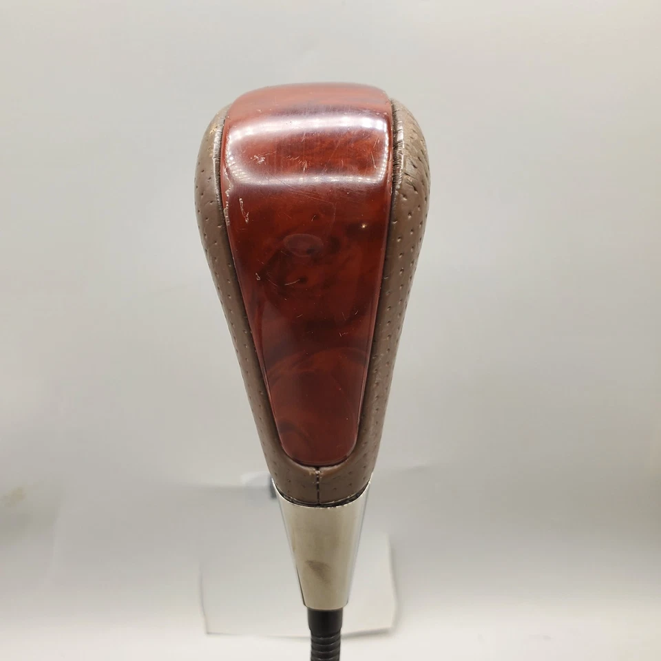 2002-2008 Acura MDX botão de mudança de madeira marrom fabricante de equipamento original Acura RL TL cabo de câmbio de fábrica - Imagem 2 de 4