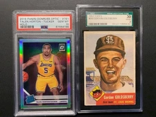 PSA/SGC LOT- 1953 Topps Gordon Goldsberry SGC - 2019 HOLO Tucker PSA 10