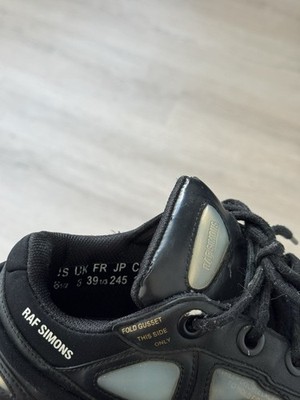 Raf Simons Ozweego Black Men's Sneakers Lace Up Low Top AF1602699