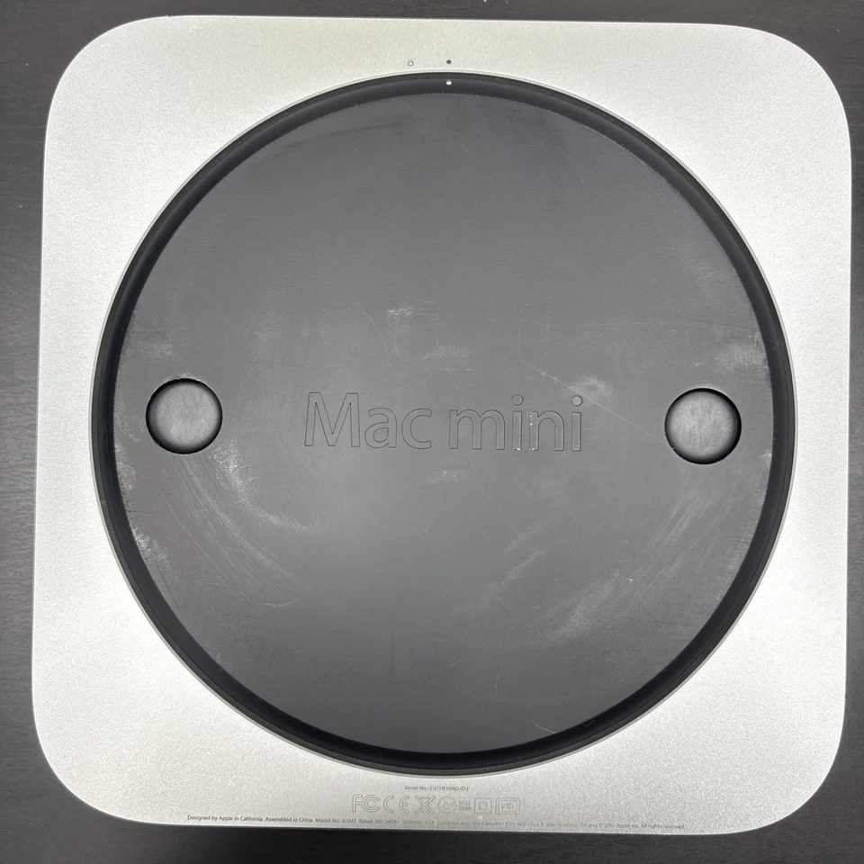 Apple Mac Mini (NO HDD, Intel Core i5, ) 2.50 GHz, 4GB RAM) Silver - NO OS - Image 3 of 4