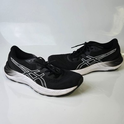 Asics Gel-Excite 8 Women's Black / White Sneakers US Size 8.5