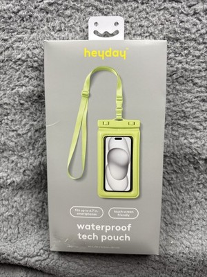 heyday Waterproof Phone Pouch - fit up to 6.7in smartphones