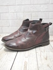 Womens Ugg Australia Demi Croc Red Zip Up High Heel Ankle Boots UK 5.5 EUR 38