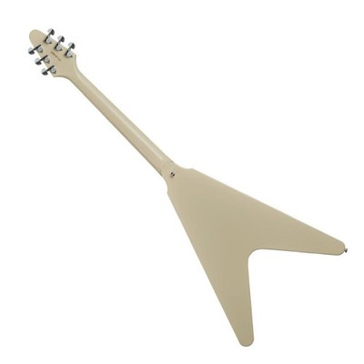【値下げ】EDWARDS E—FV-LTD／フライングV／エドワーズ Edwards E-FV-LTD Vintage White Flying V type electric guitar with