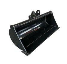 Agrotk 32in Bucket Without Teeth Mini Excavator Toothless Bucket Crawler Digger