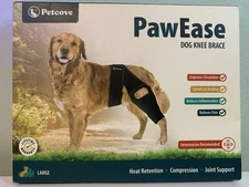 Petcove PawEase Dog Knee Brace Large – Support for Injury Recovery & Joint Pain