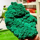 1.27LB Natural VELVET Azurite/Malachite cat's eye specimen crystal mineral-Congo