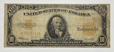 U.S. - Series of 1922 $10.00 Gold Certificate