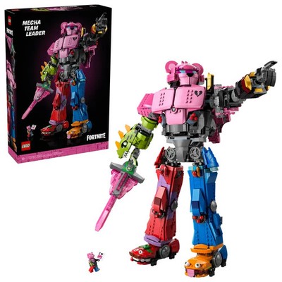 LEGO Fortnite 77023 Mecha Team Leader Pink Bear Roboter Set Neu