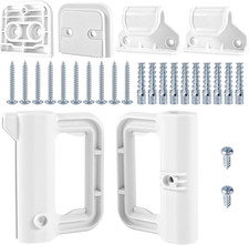 Baby Gate Replacement Parts Kit with Hardware, Wall Mounting Kit, Accessories -