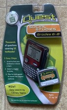 Leap Frog iQuest Social Studies Cartridge Grades 6-8 NEW In Packaging