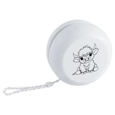 'Baby Highland Cow' Retro Style Yo-Yo (YY00046330)